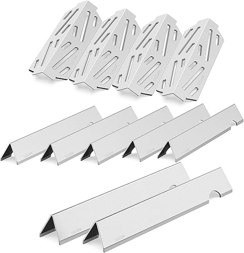 Miniatura 11 de Barra flavorizadora de repuesto para parrillas de calor deflector de calor para Genesis ii para Weber Genesis II 300/LX 300, GS4 Genesis ii E-310 ii