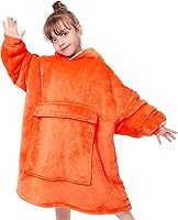 Vista 19 de yescool Manta de vestir con capucha para niños, regalos de cumpleaños para niñas adolescentes, para niños de 8 a 15 años, sudadera de gran