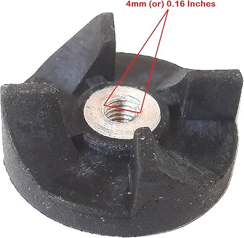 Miniatura 2 de AJS spares "Engranaje de acoplador de tarro de 4 piezas adecuado para la serie MAGIC BULLET Blenders_MB1001"