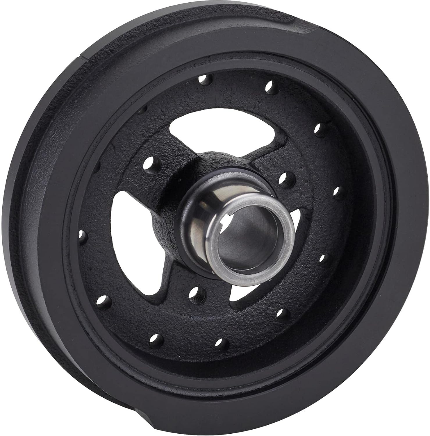 Harmonic Balancer, 8 Inch, Plain Steel, Fits Small Block Chevy 400