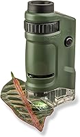 Vista 8 de Carson MicroBrite - Microscopio de bolsillo con luz LED 20x-40x para aprender, educar y explorar, juego de 6 (MM-24MU)
