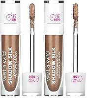 Vista 12 de wet n wild Sombra de ojos líquida Shadow Silk Lunar Beige