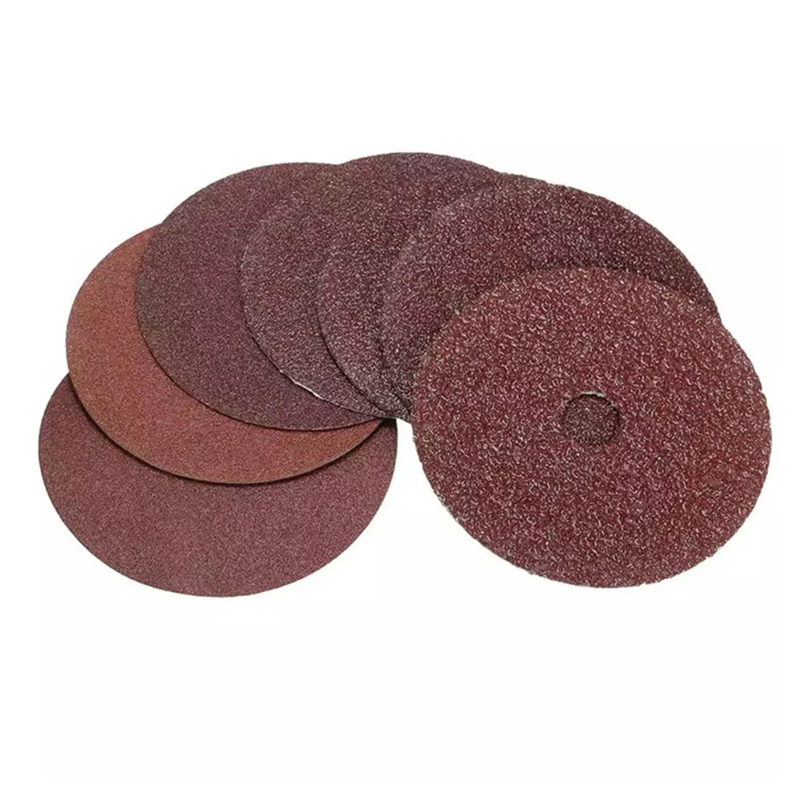 Discos abrasivos de lijado de fibra de 50 Uds. De 100x16mm, ruedas de grano 24 a 120 for disco abrasivo de amoladora angular(100)