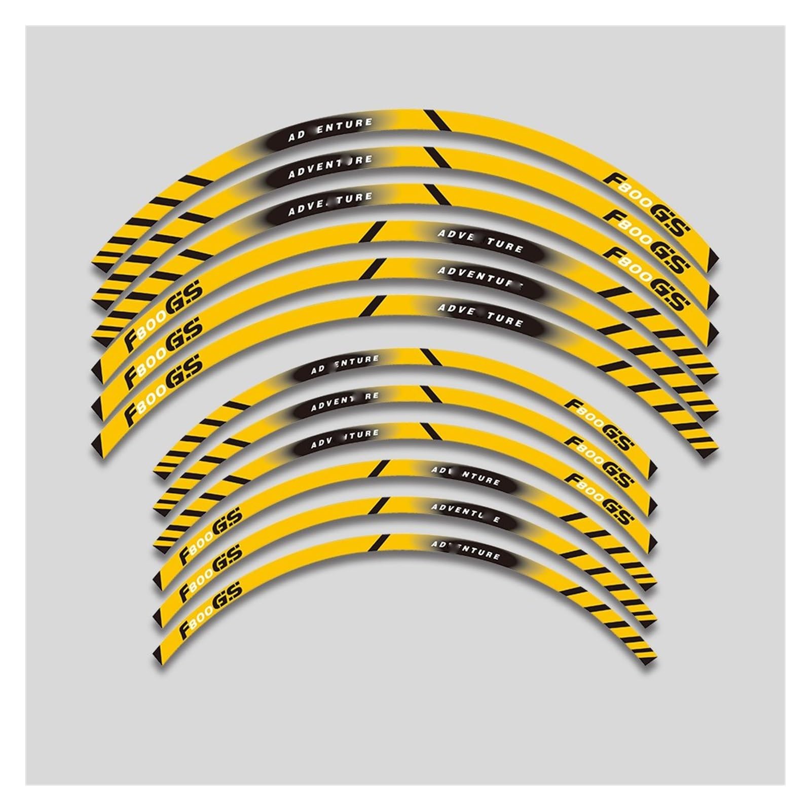 Applique for F800GS F 800GS F800 GS F 800 GS Reflective Stickers Sticker Waterproof Decals(A2)