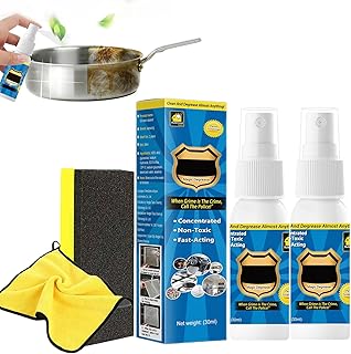 Magic Degreaser Cleaner Spray, Magic Degreaser Cleaner Spray for Pots and Pans, Kitchen Cleaner Spray Degreaser, All Purpose Cleaner Spray, Degreaser Spray for Kitchen (30ml-2pcs)