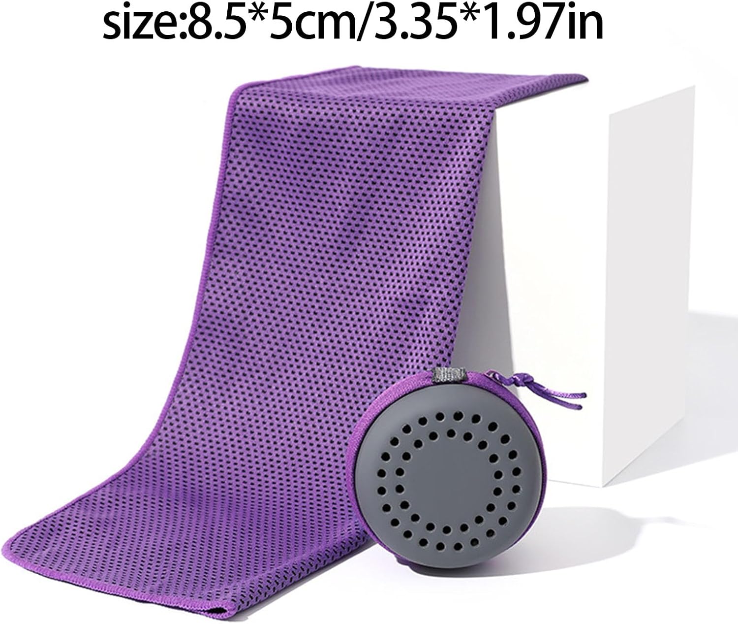 Camping Gear, Cooling Towel for Gym Outdoor Sports with Portable Box Exercise Essential Great for Sports Gym and Backpacking image 5