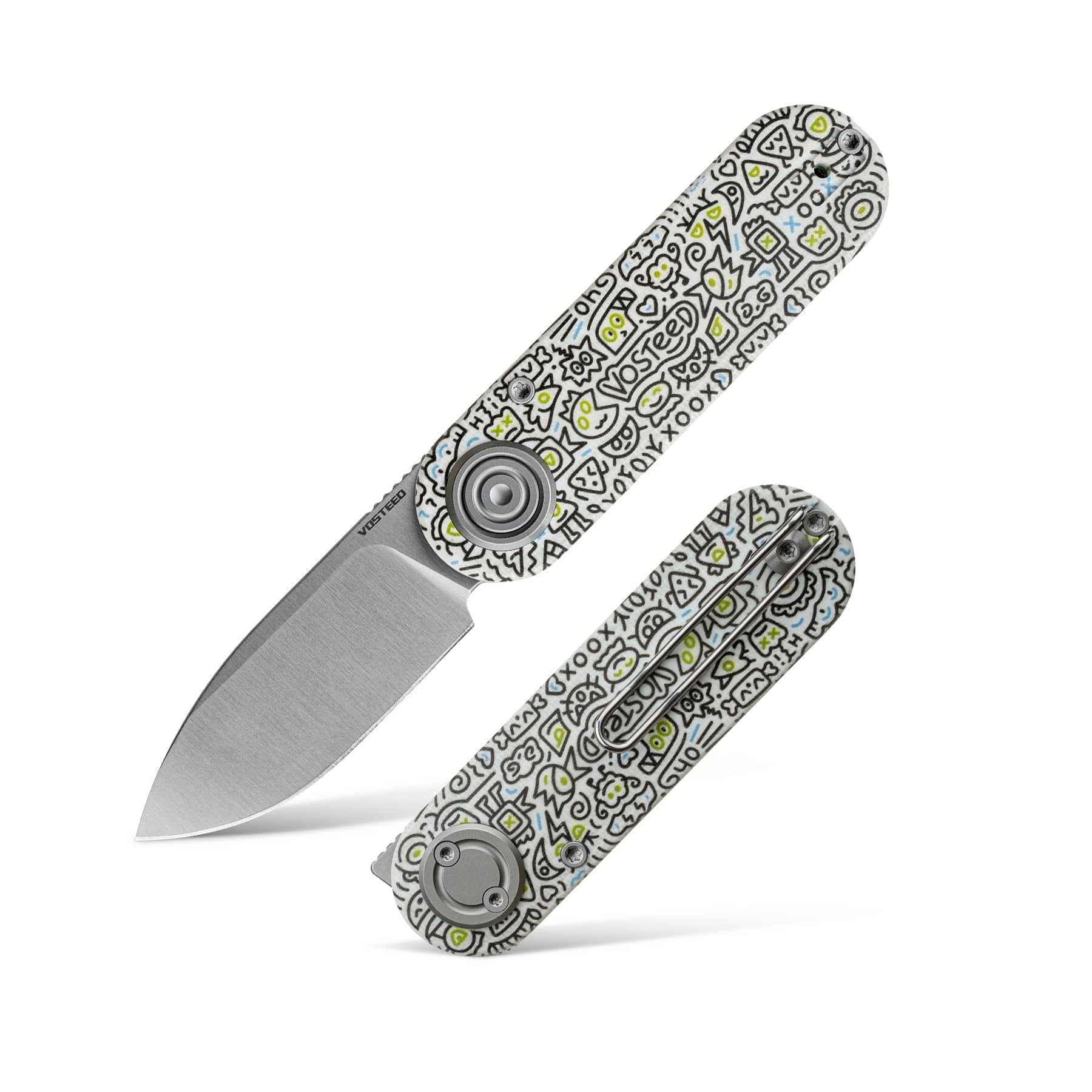 Amazon.com: Vosteed Corgi V EDC Folding Pocket Knife - 2.36