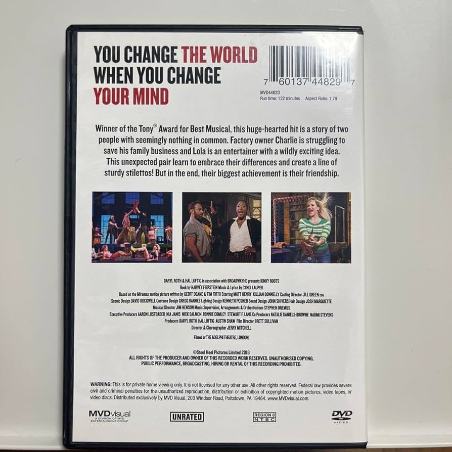 Amazon.co.jp: キンキーブーツ ウエストエンド版 DVD : パソコン