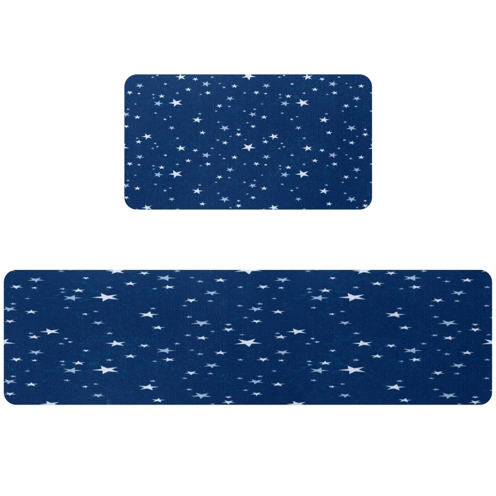 Tapis de cuisine antidérapants motif étoiles de Noël pour décorer votre intérieur