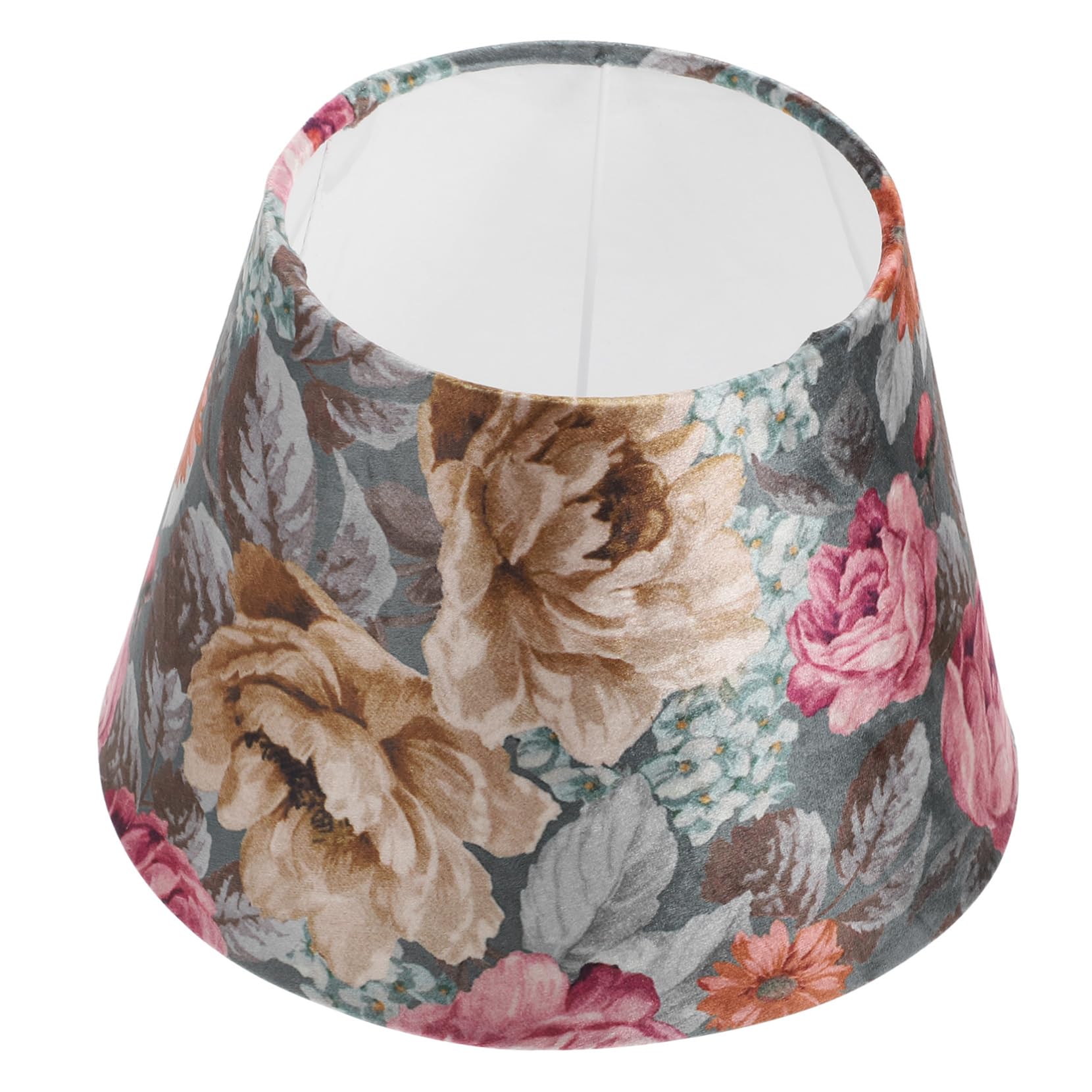 Angoily Cloth Flowery Lamp Shade Cover for Bedside Lamp and Compact Design and Wide Range of Application a Housewarming Gift and Stylish Table Decor