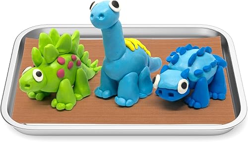 Miniatura 5 de Honeydak Tapete de trabajo seguro para horno de arcilla, tapete antideslizante de arcilla polimérica para hornear, forros de horno para proyectos de