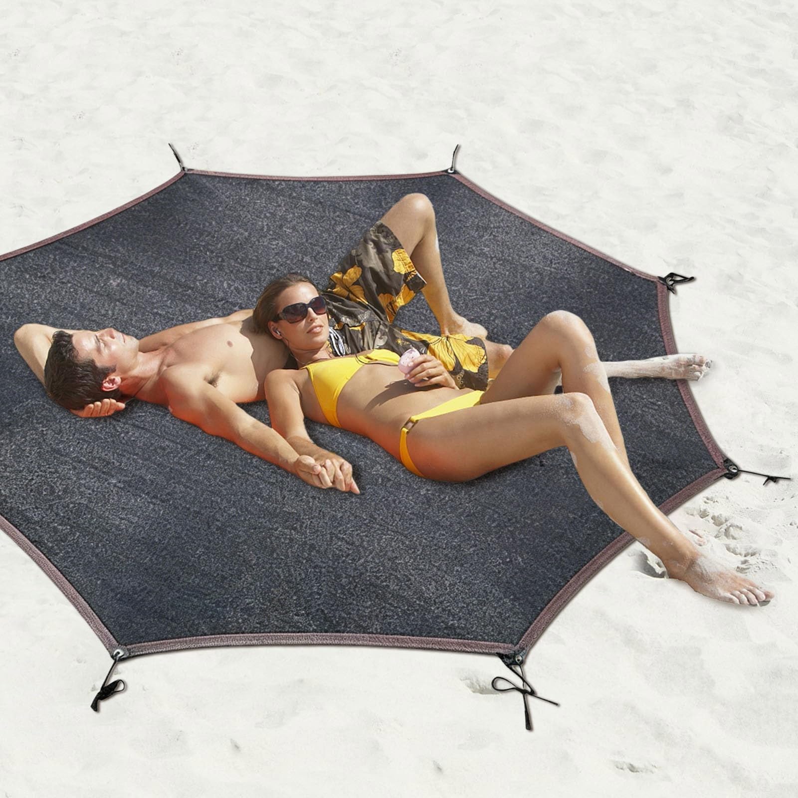 Trampolin Sonnenschutz, UPF 50+ Trampolin Dach Für 6/8 Stangen, Wasserdicht Windfest Trampolin Überdachung, Outdoor Trampolin Zubehör Für Kinder