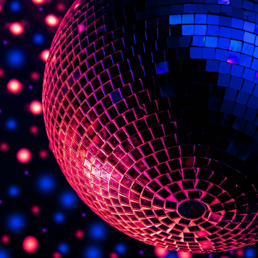 20" Large Silver Disco Ball Ornaments, Glass Mirror Foam Ball With Hanging Swivel Ring, Reflection Ball For Holiday, Wedding & Party Decor - Israel