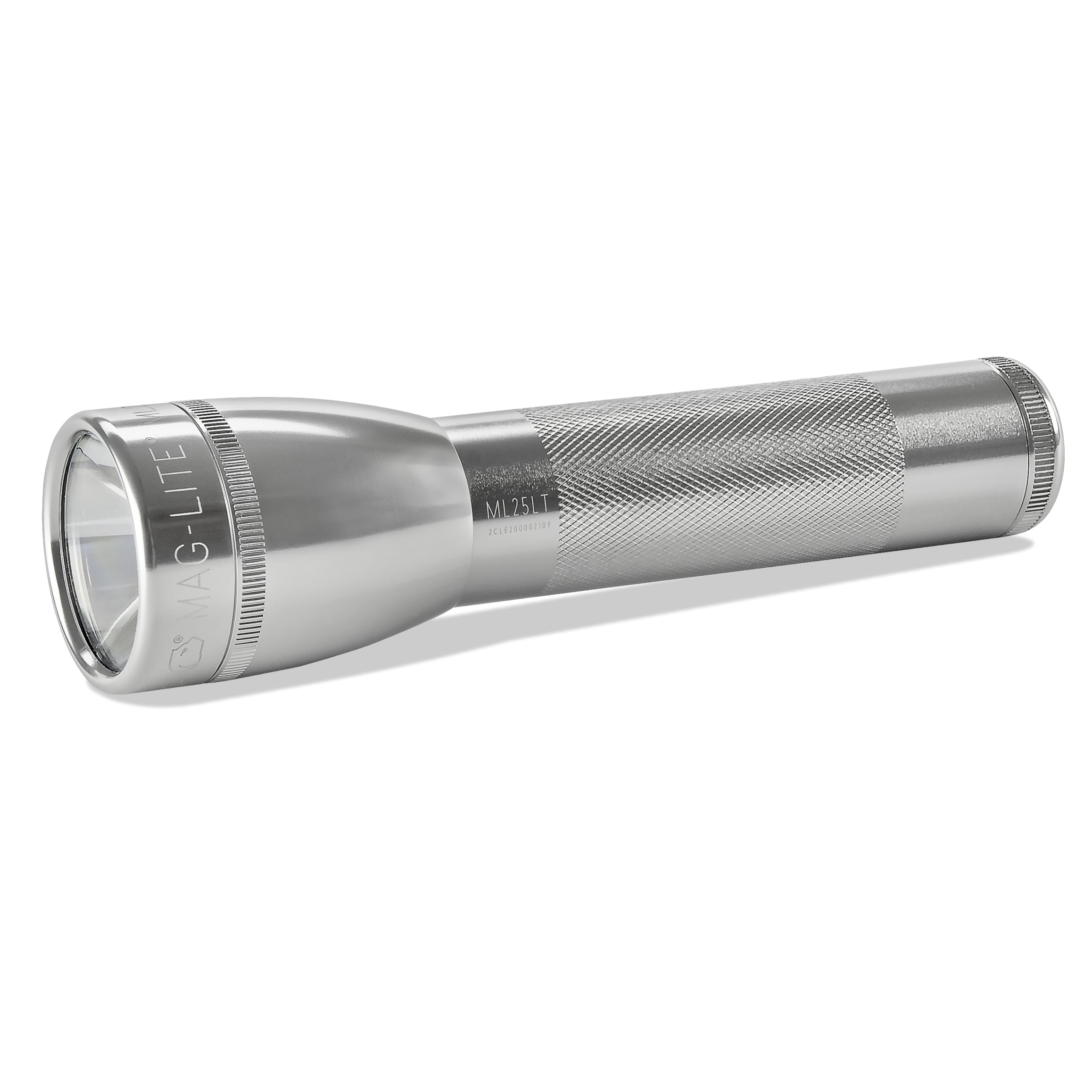 ML25LT-S2105: Ml25Lt 2 Cell C Led Flashlight Silver