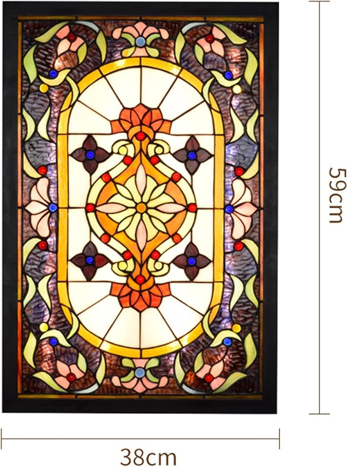 GAUUA Elegante Europese Stijl Vintage Wandlampen Creatieve Barokke Wandmontage Lamp Handgemaakte Gebrandschilderd Glas Nachtkastje Keuken Trap Gang Galerijen photo 3