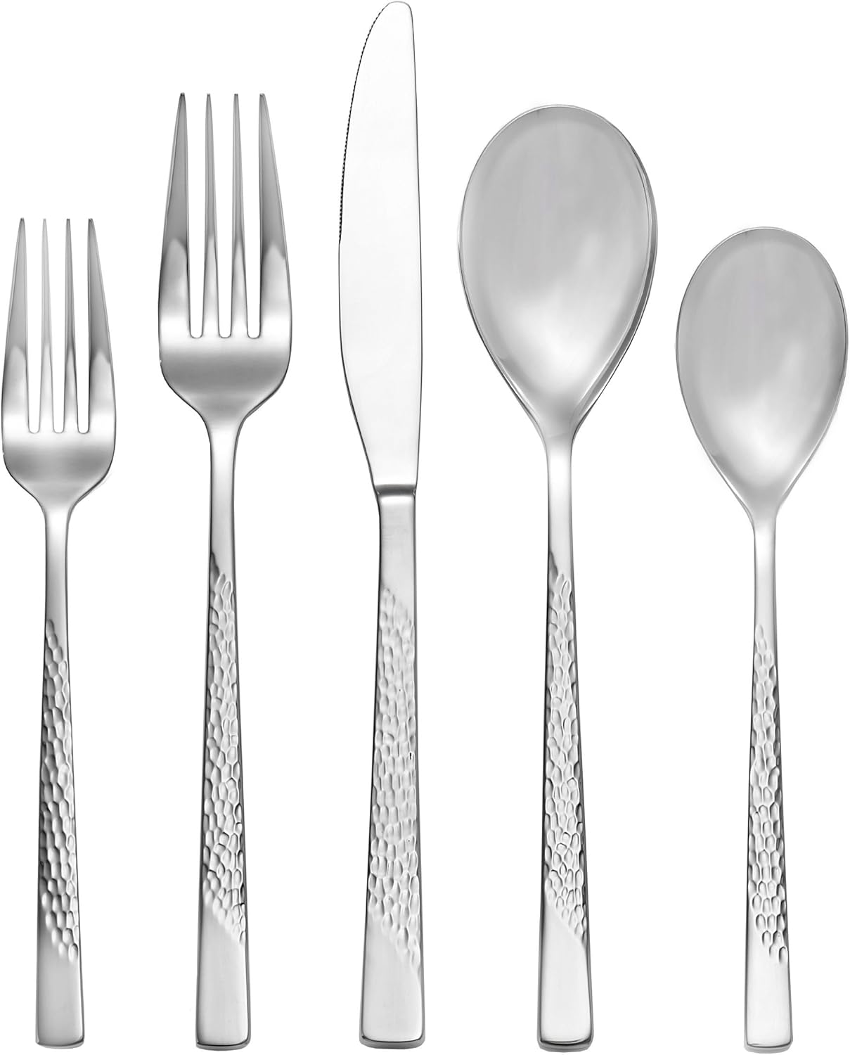 Impact 12-Piece Flatware Set with Countertop Caddy, Service for 4