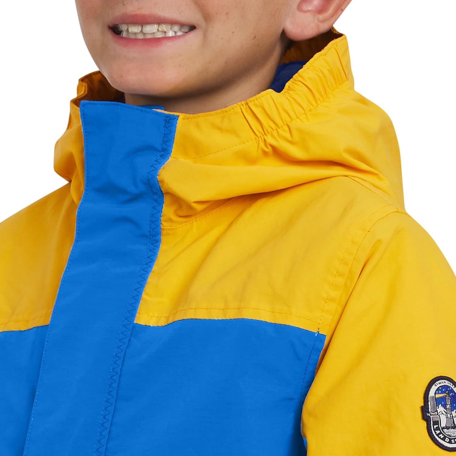 Lands' End Boys' Squall Waterproof Fleece Lined Insulated Jacket - Image 2