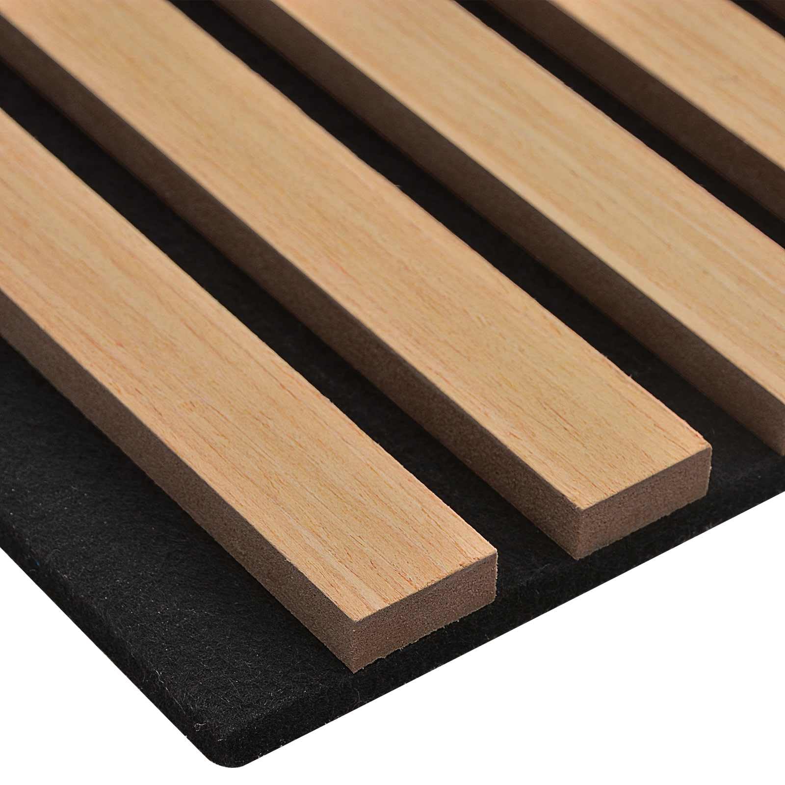 2 pannelli da parete naturali da 60,5 x 60 cm, in legno con impiallacciatura di quercia, rivestimento da parete per interni, soggiorno, cucina, bagno, corridoio, facile da montare, pannello
