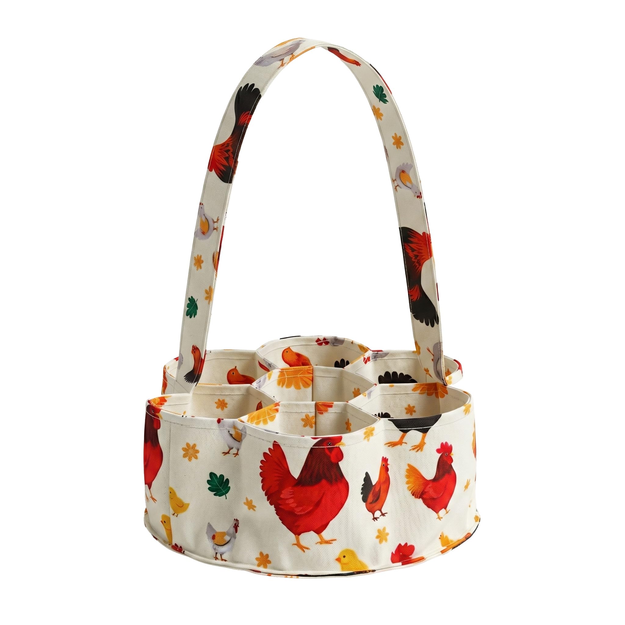 UKJENT Canvas 7-Pouch Bag
