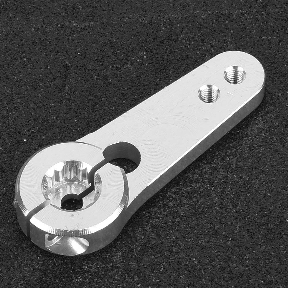Braccio Servo 21T, Piccolo Braccio Servo 21T In Lega Di Alluminio Con Lavorazione CNC Portatile Per RC Car Truck Buggy Airplane(Tramutante - Foto 8