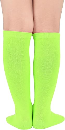 Miniatura 3 de American Trends Calcetines de fútbol para niños pequeños, calcetines largos hasta la rodilla, calcetines largos de tres rayas, calcetines uniformes