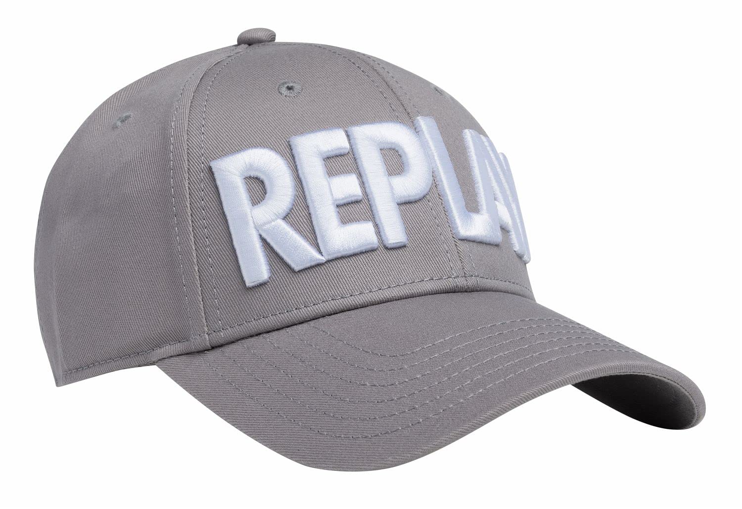 Replay Men's Grey Baseball Cap Ax4308.000 In