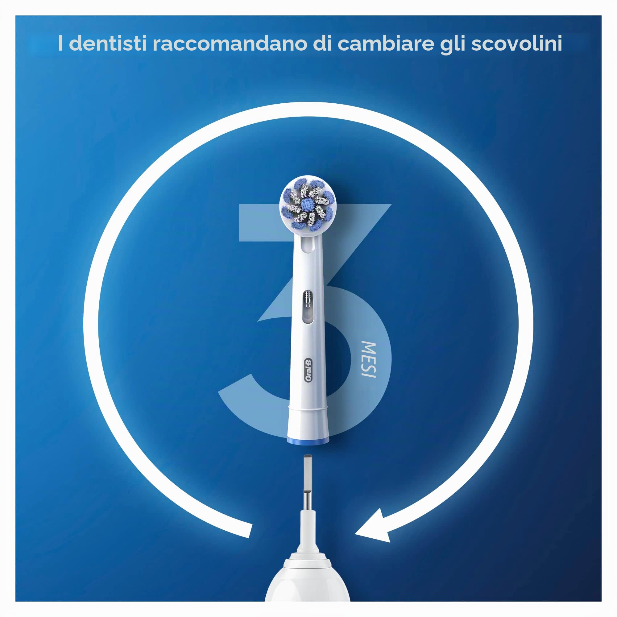 Oral-B Braun Spazzolino Elettrico Pro 700, Bianco