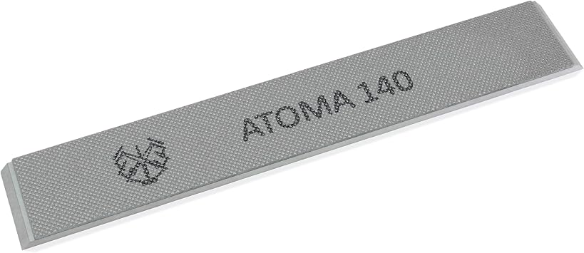 1x6 Atoma Diamond Sharpening Stone Plate 140 Grit-for heavy reprofiling & removing deep chips from blades