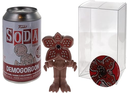 Funko Vinyl Soda Stranger Things - Demogorgon Chase Version Bundled with a Byron's Attic Soda Protectors
