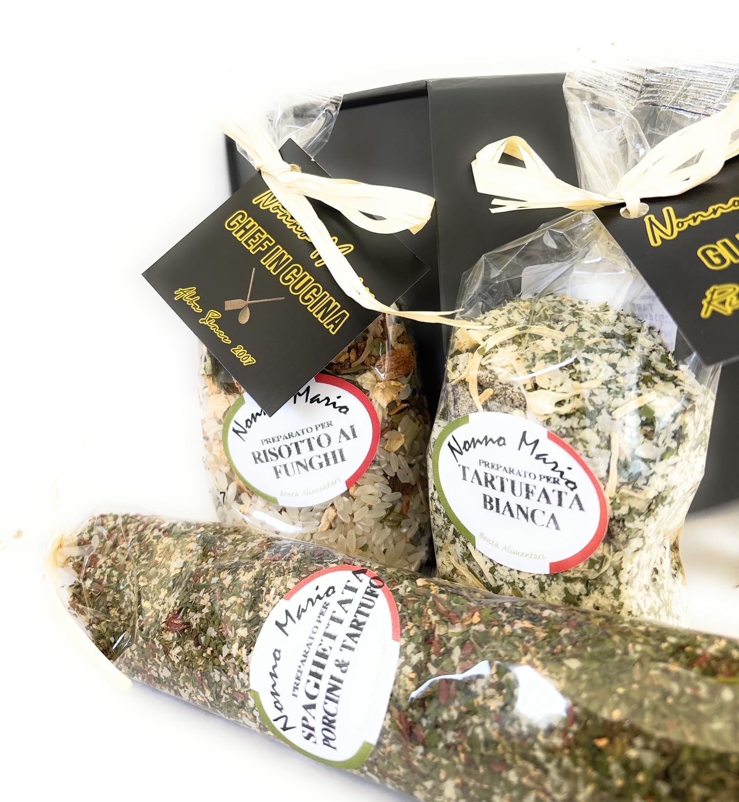 Bosco Prezioso – Confezione regalo gourmet al tartufo e ai funghi Nonno Mario Bontà alimentari italiane