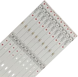 HABITZ 10PCS TV Lamp Kits LED Backlight Strips Compatible with VIOS VI-99865 LED Bars Bands JS-D-JP4910-041EC(60517) Rulers Tapes E49DU1000 Matrix