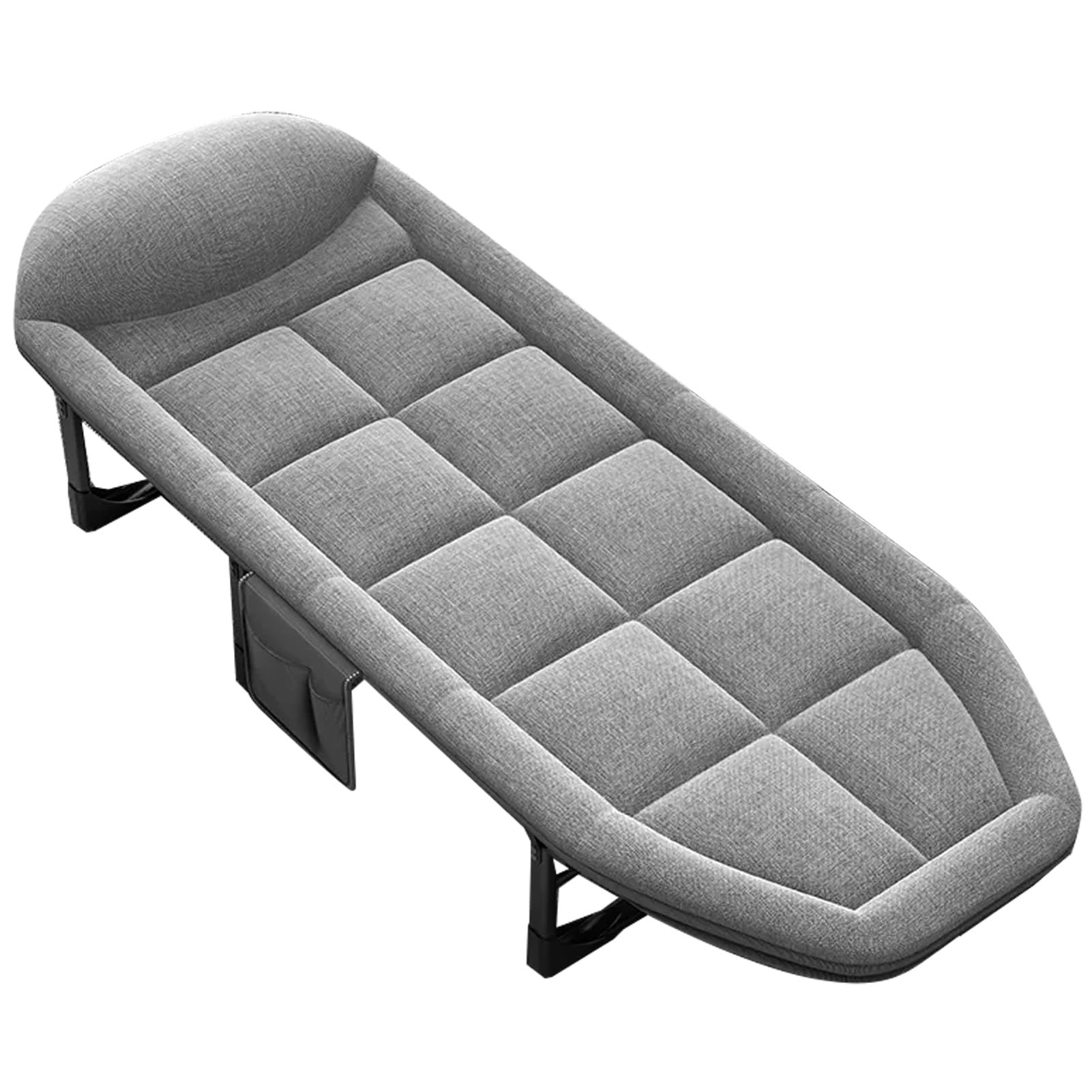 Chaise Longue Pliante, Chaise Longue de Jardin Pliante, Fauteuil inclinable Portable de Camping lit Pliant pour l’extérieur | Fauteuil Relax inclinable pour Les Voyages Intérieur Extérieur B