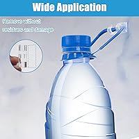 Vista 3 de 40PCS Strong Adhesive Cable Clips Clear, Premium Wire Holders for Wall, Strong Cord Organizer Under Desk, Car, PC, Christmas Light Indoor/Outdoor