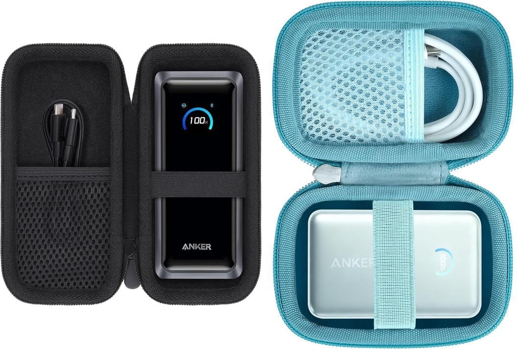 khanka for Anker Prime 26,250mAh + Anker Nano 10,000mAh Power Bank, Case Only