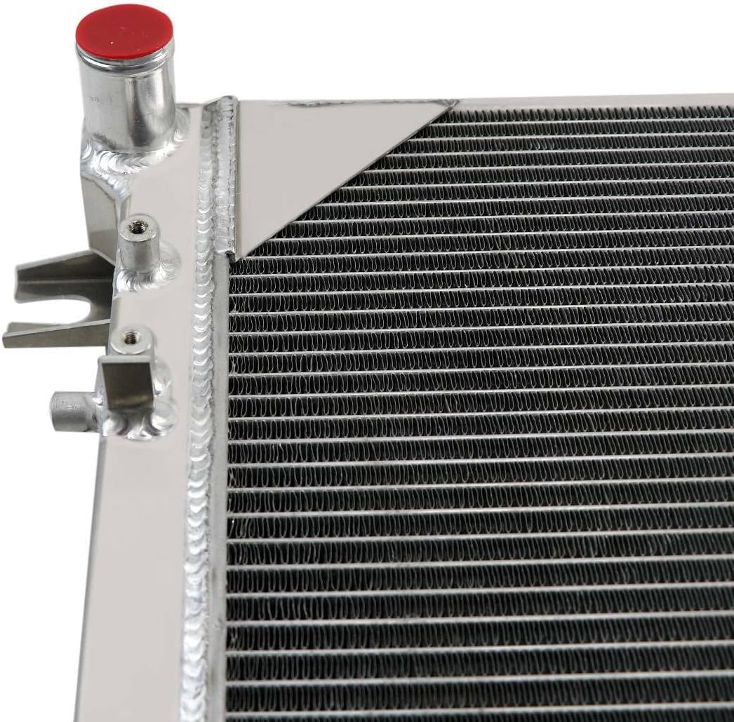 Aluminum Radiator for 2007-2018 Jeep Wrangler JK 3.6L 3.8L V6 GAS MT Radiators 1 Row Core Automotive Radiators