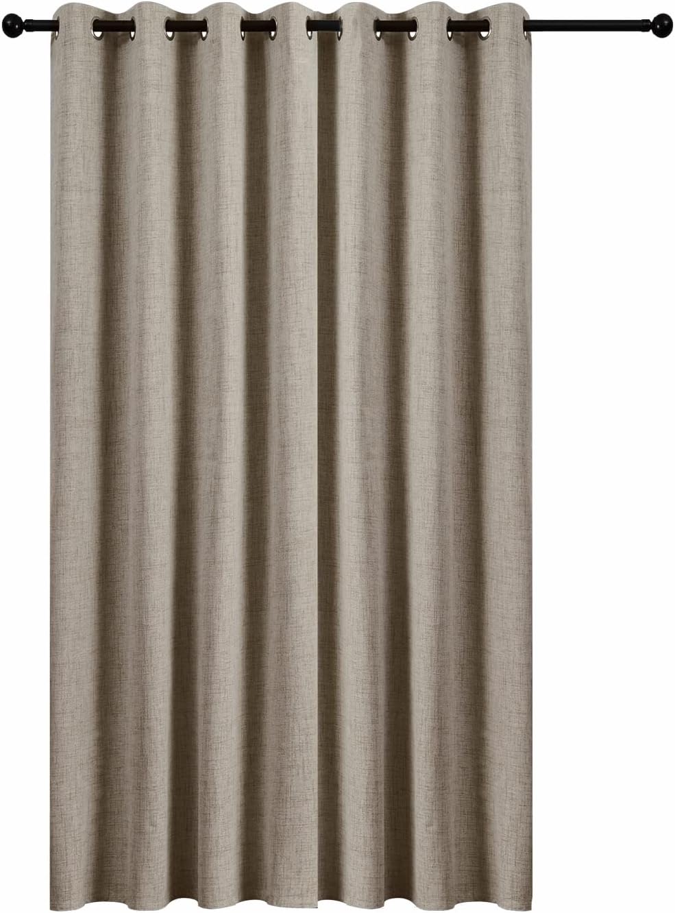 Topfinel 100 Blackout Curtains for Bedroom, Eyelets Curtains Thermal