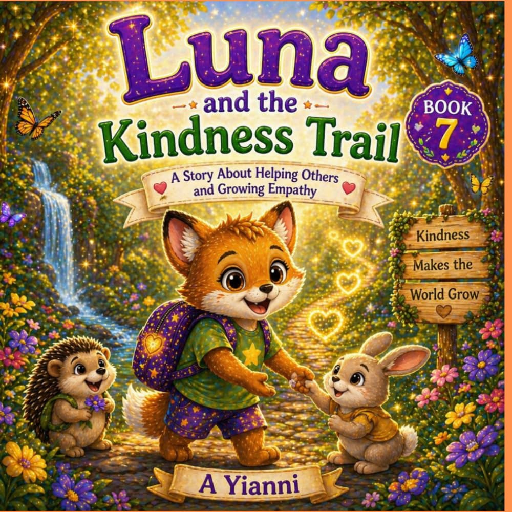 Luna and the Kindness Trail: A Story About Kindness, Empathy and Helping Others (Luna's Little Lessons)