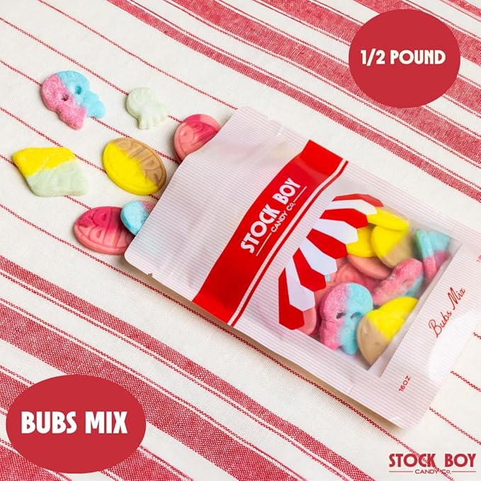 Bubs Swedish Godis Caramelos, Mezcla de 1/2 Libra, Dulce y Ácido, Vegano, Importado de Suecia miniatura 6