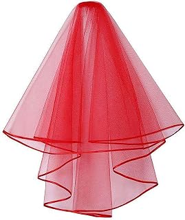 2 Tiers Ribbon Edge Fingertip Wedding Bridal Veil F50