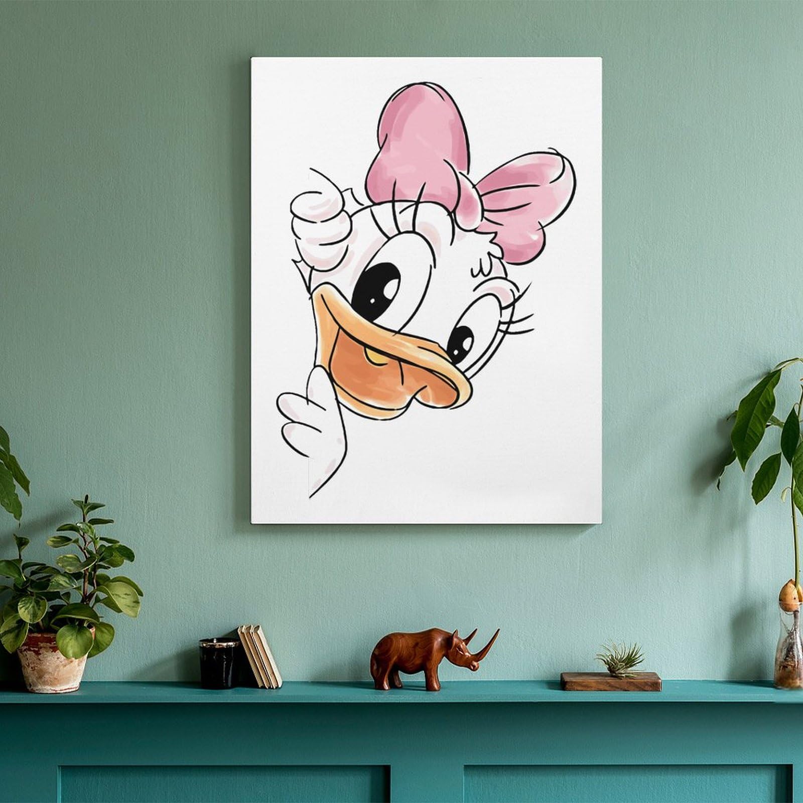 Amazon.co.jp: アートパネル デイジーダック 装飾画 30x40cm モダン