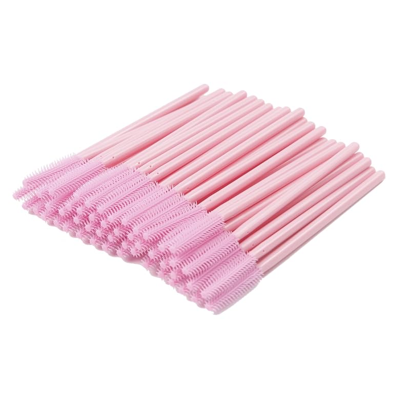 BIHRTC Escovinhas Descartáveis de Silicone para Cílios, Pacote com 100