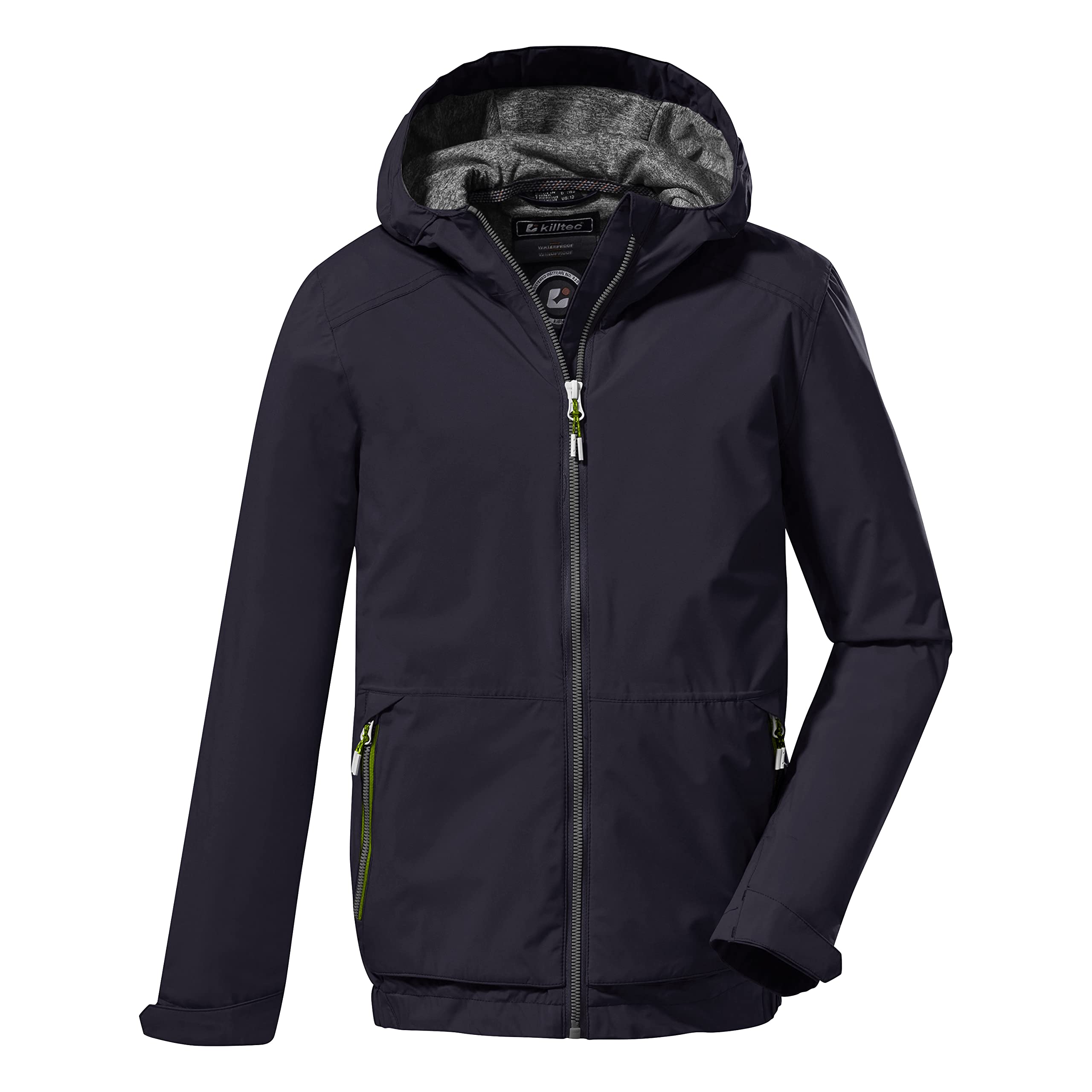 killtec Jungen Kos 74 Bys Jckt Funktionsjacke/Outdoorjacke mit Kapuze, wasserdicht