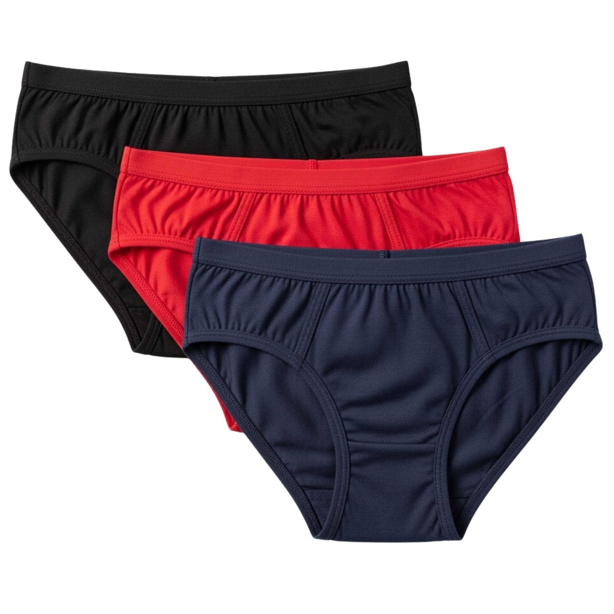 DChica Essentials Cotton Panties for Girls, Comfortable Mid-Waist Hipster Panty with Stretchable Soft Inner Elastic, Full Coverage Breathable Briefs (Multicolor) Solid & Printed