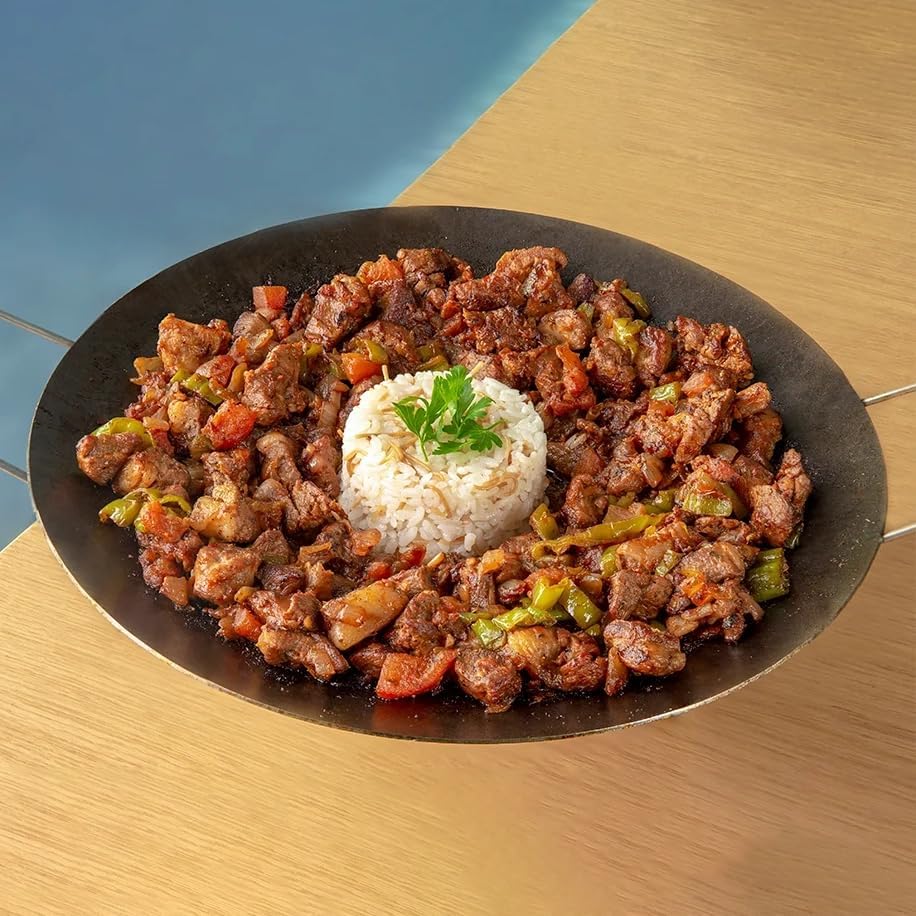 Miniatura 4 de Hakan Discada - Cocina de disco, wok vaquero, disco de cocina, parrilla de disco para campamento, picnic, actividades al aire libre (grande, 15.7