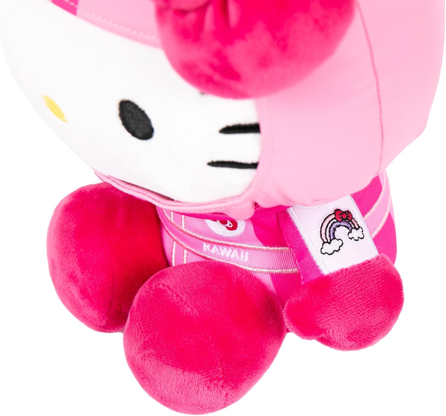 F1A x Hello Kitty Unisex Racing Plush Stuffed Animal, Pink, One Size
