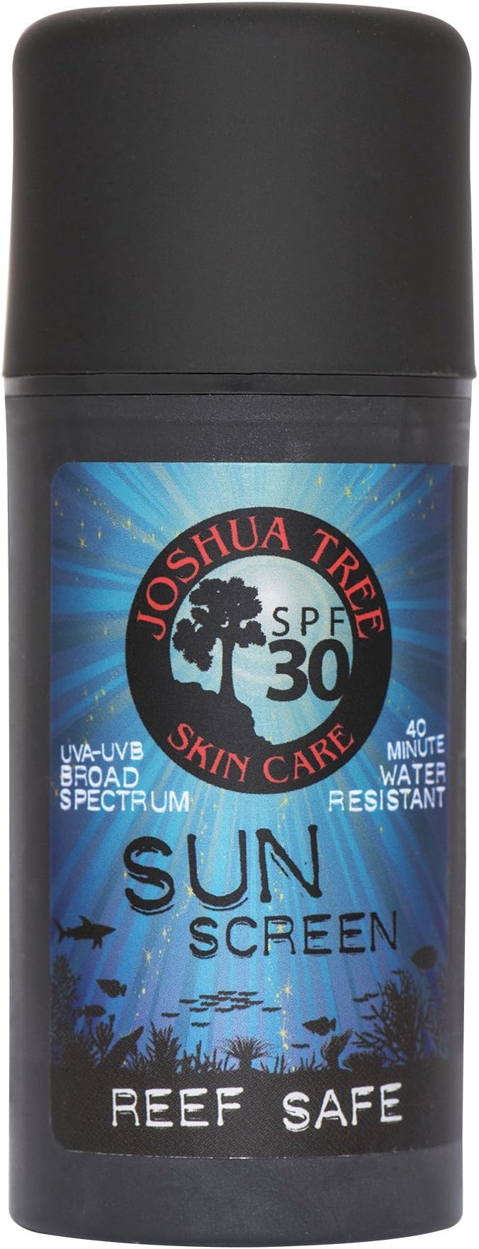 SPF 30 Reef Safe Organic Sun Screen Lotion with Clear Zinc and Aloe