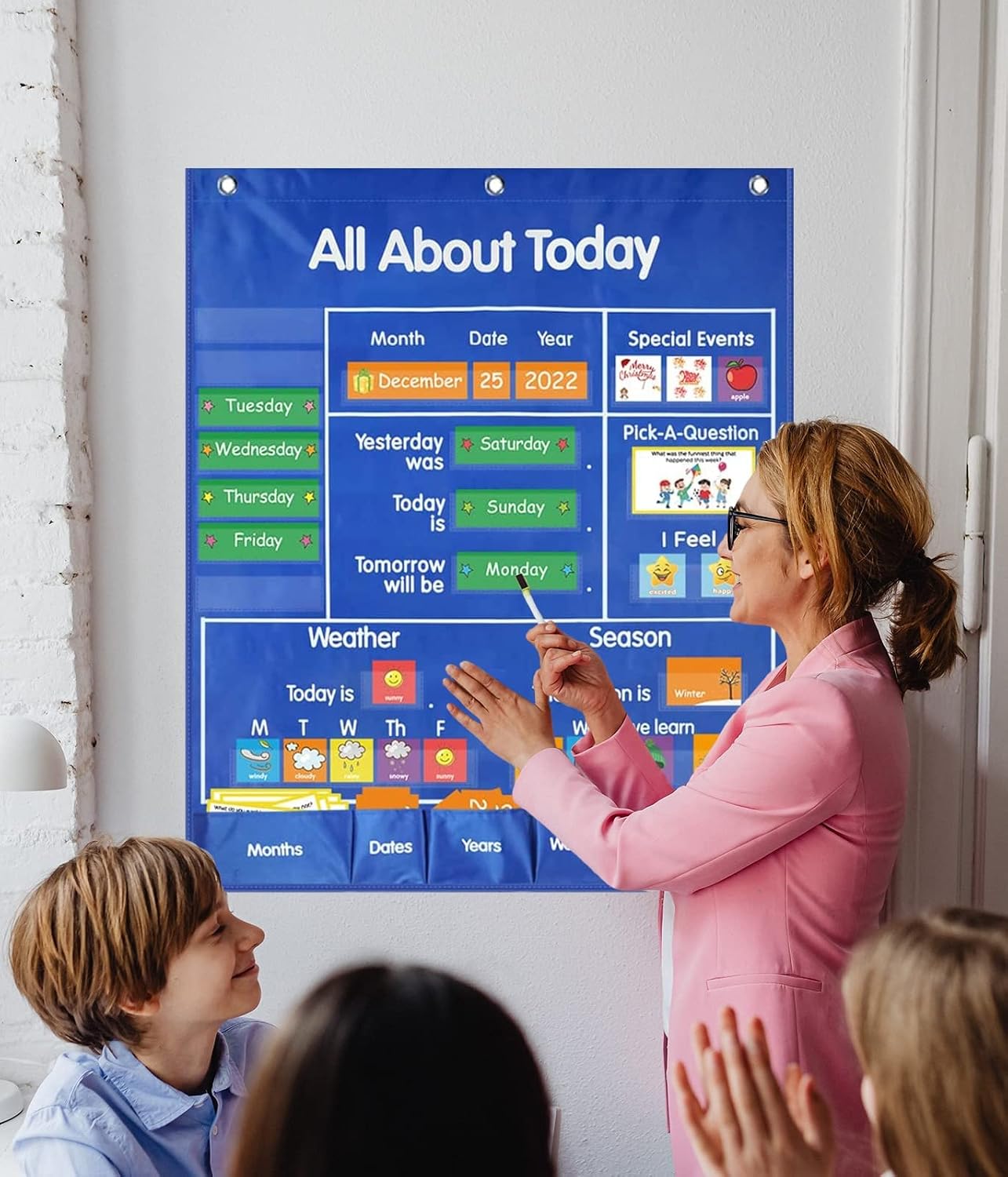 Circle Time Learning Center Pocket Chart- All About Australia | Ubuy