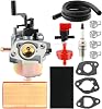MOTOALL 751-10765 951-10765 Carburetor with 951-10298 Air Filter 691035 Fuel Filter Spark Plug Tune Up Kits for MTD Cub Cadet Troy Bilt 5P70M0 5P70M0A-C 5P70MU Series Lawn Mower Engines