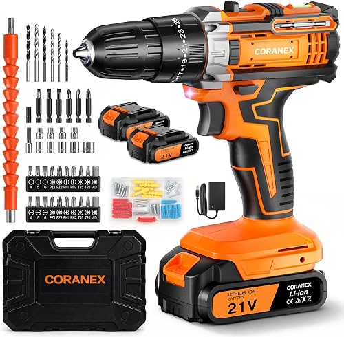 21V Co - Premium Drill Set drill