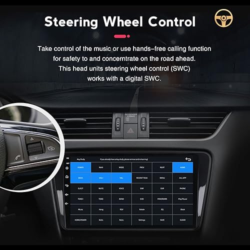 Miniatura 5 de WDXSFR Radio estéreo de coche con pantalla IPS de 9 pulgadas Android 9.0 para Isuzu DMAX 2007-2011 unidad principal Bluetooth reproductor multimedia